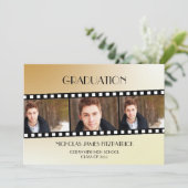 Fotopublicatie filmstrip Foto Afstuderen Save The Date (Staand voorkant)