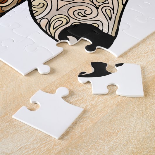 Fotopuzzel met cadeaudoos, 8 x 10 legpuzzel (Zijkant)