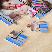 Fotopuzzel met elke kleurachtergrond - HAMbWG Legpuzzel (Zijkant)