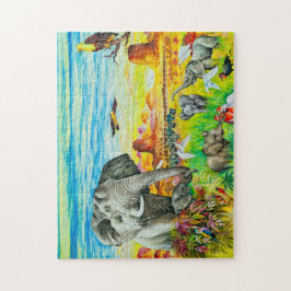 Fotopuzzel met Gift Box Legpuzzel