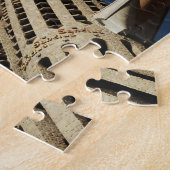 Fotopuzzel van Barcelona met cadeaudoos Legpuzzel (Zijkant)