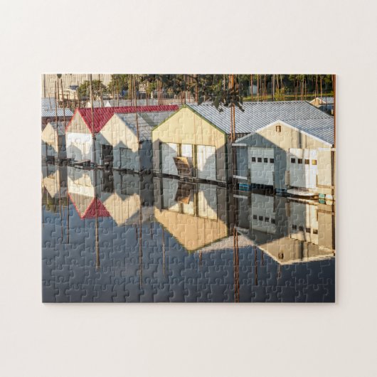 Fotopuzzel van de Mississippi-botenetenfabriek Legpuzzel (Horizontaal)