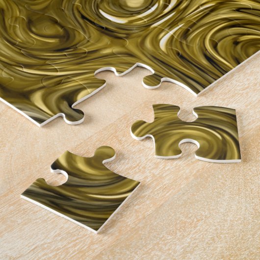 Fotopuzzel voor 'Gold' afdrukken Legpuzzel (Zijkant)