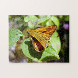 Fotopuzzel voor kleine vlinder met cadeaudoos legpuzzel