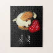 Fotopuzzle: "Ik Miss You" Legpuzzel (Verticaal)