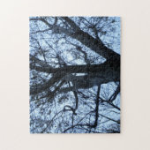 Fotopuzzle van Tree Silhouette Legpuzzel (Verticaal)