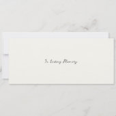 Fotoquote Viering van het leven begrafenis bladwij (Achterkant)