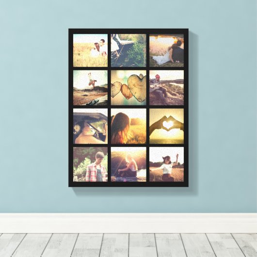 Fotoraster Canvas Afdruk (Insitu (Houten vloer))