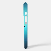 Fotorealistische haai in diepblauwe wateren Case-Mate iPhone case (Achterkant / Links)