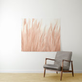 Fotorealistische Pampas Grass Blush Minimal Wandkleed (In Situ (horizontaal))