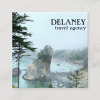 Fotoreis Natuur oregon Coast Foggy Beach