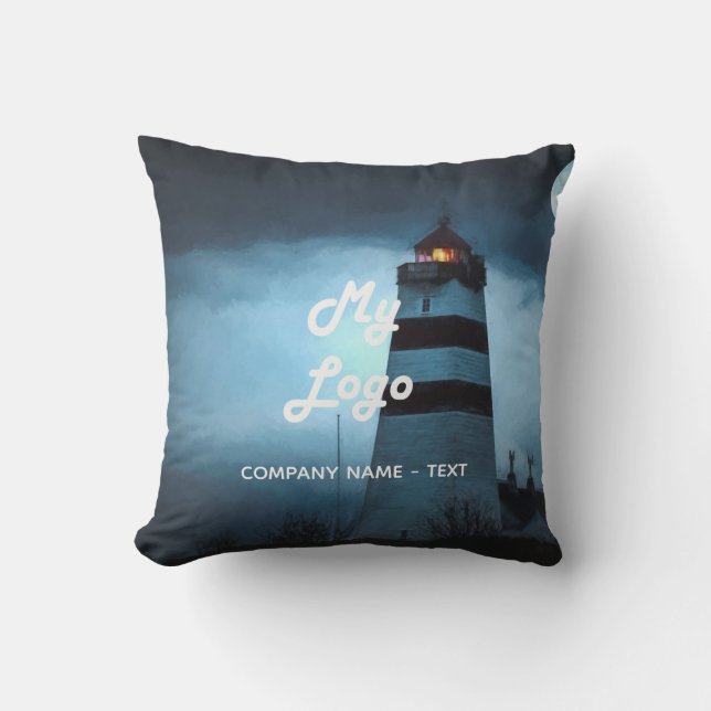 Fotoreistoerisme voor zakelijke logo buitenkussen (Voorkant)