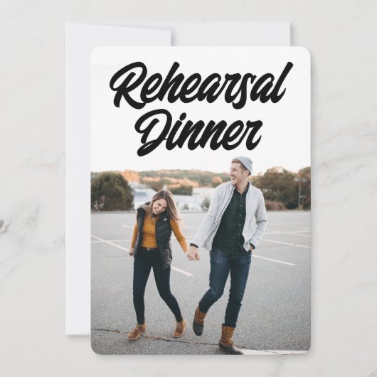 Fotorepesities Inbeluitnodiging Kaart (Voorkant)