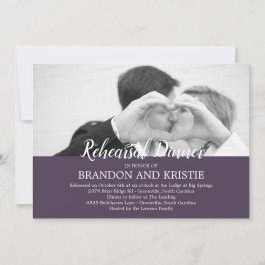 Fotorepesities Inbeluitnodiging Kaart (Voorkant)