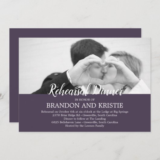 Fotorepesities Inbeluitnodiging Kaart (Voorkant / Achterkant)