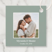 Fotorepetitie Dinner Eucalyptus Bedankjes Labels (Achterkant)