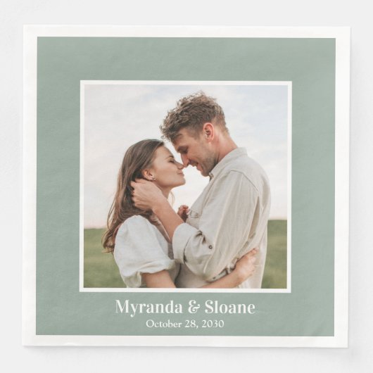 Fotorepetitie Dinner Eucalyptus Servet (Voorkant)