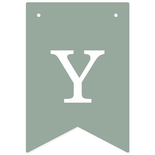 Fotorepetitie Eucalyptus Bunting Flags Vlaggetjes (Derde vlag)