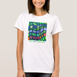fotoreportquilt...., evoluc green acadien quilt t-shirt