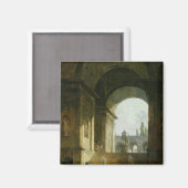 Fotoreskische Uitzicht van de capitol Magneet (Voorkant / Achterkant)