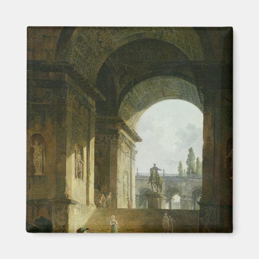 Fotoreskische Uitzicht van de capitol Magneet (Voorkant)