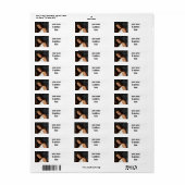 FOTORETOURADRES ETIKETTEN (Full Sheet)