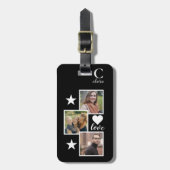 fotorooster Eenvoudig ontwerp Bagagelabel (Voorkant verticaal)