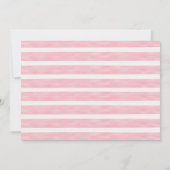 Fotoroze crème Unicorn Magische Dag 1e verjaardag Kaart (Achterkant)