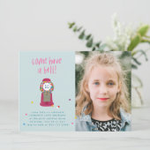 Fotoroze Snoep Kaart (Staand voorkant)