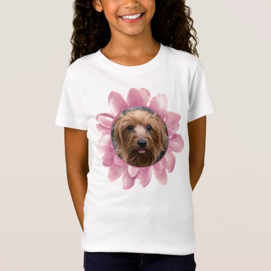 Fotoroze ventilator op maat t-shirt (Voorkant)