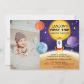 Fotoruimte Eerste reis rondom de zonsondergang 1st Kaart (Voorkant)