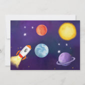 Fotoruimte Eerste reis rondom de zonsondergang 1st Kaart (Achterkant)