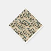  foto's 19e eeuw Collage Servet (Hoek)