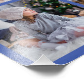 Foto's 6 Galerij Raster Display Stoffig Blauw Foto Afdruk (Hoek)