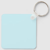 Foto's Aangepaste blauwe Kinder foto van foto's Sleutelhanger (Achterkant)