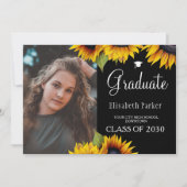 Foto's afstuderen bekendmaking kaart (Voorkant)