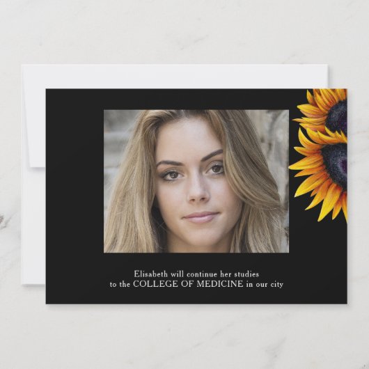 Foto's afstuderen bekendmaking kaart (Achterkant)