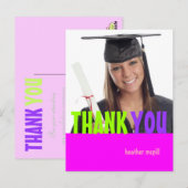 Foto's Bedankt briefkaarten, 1000 kleuren.. Briefkaart (Voorkant / Achterkant)