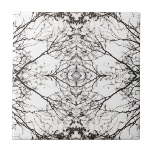 Foto's Birch Tree Tegeltje (Voorkant)