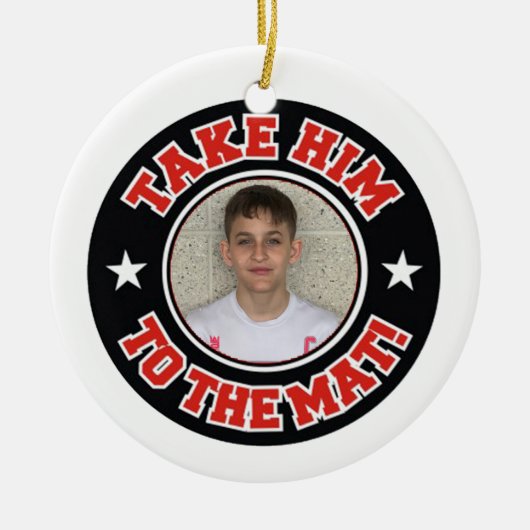 Foto's brengen hem naar het gemat Ornament (Voorkant)