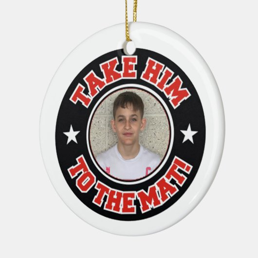 Foto's brengen hem naar het gemat Ornament (Links)