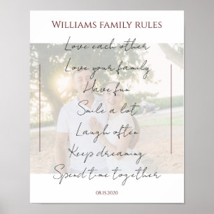 Foto's citeren Poster voor kalligrafie