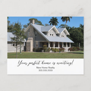 Foto's die uw berichtactiviteiten op de markt bren aankondigingskaart