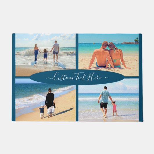 Foto's Doormat voor fotocollage en tekstserie Deurmat (Voorkant)