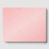 Foto's en kleurrijke bloemen gastenboek (Achterkant)