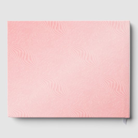 Foto's en kleurrijke bloemen gastenboek (Achterkant)