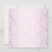  foto's en kruisfoto's Roze Baptisme/Christening Kaart (Achterkant)