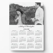 Foto's en namen Gepersonaliseerde kalender 2026