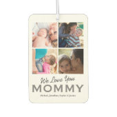 Foto's familie mam Air Freshener Luchtverfrisser (Voorkant)