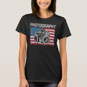 Foto's Fotografie van de vlag Fotografie T-shirt